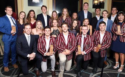 UQ Sport Blue Awards recipients